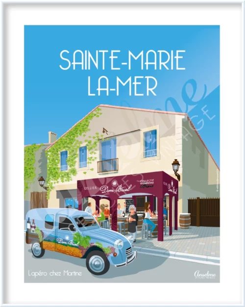 SAINTE-MARIE LA-MER • L'apéro chez Martine