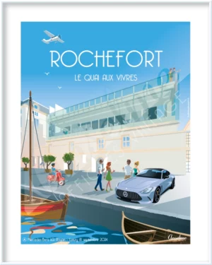 Affiche ROCHEFORT • Le quai aux vivres