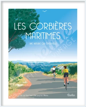 LES CORBIÈRES MARITIMES• Une nature qui émerveille • Ici, on voit la mer du Mont Saint-Clair jusqu'aux Albères