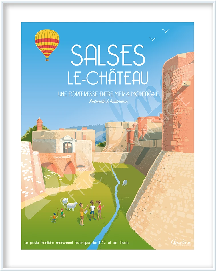 SALSES-LE-CHÂTEAU• Une forteresse entre mer et montagne • Picturale & lumineuse • Le poste frontière monument historique des PO et de l'Aude